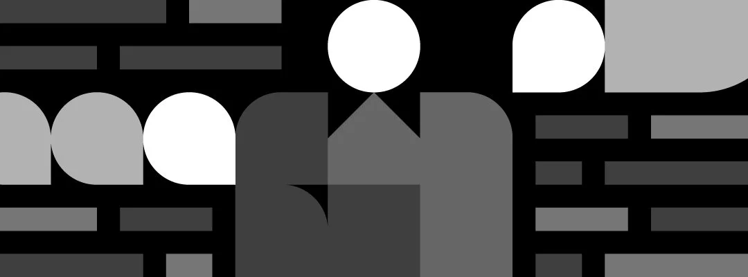 An abstract depiction of community manager using ChatGPT